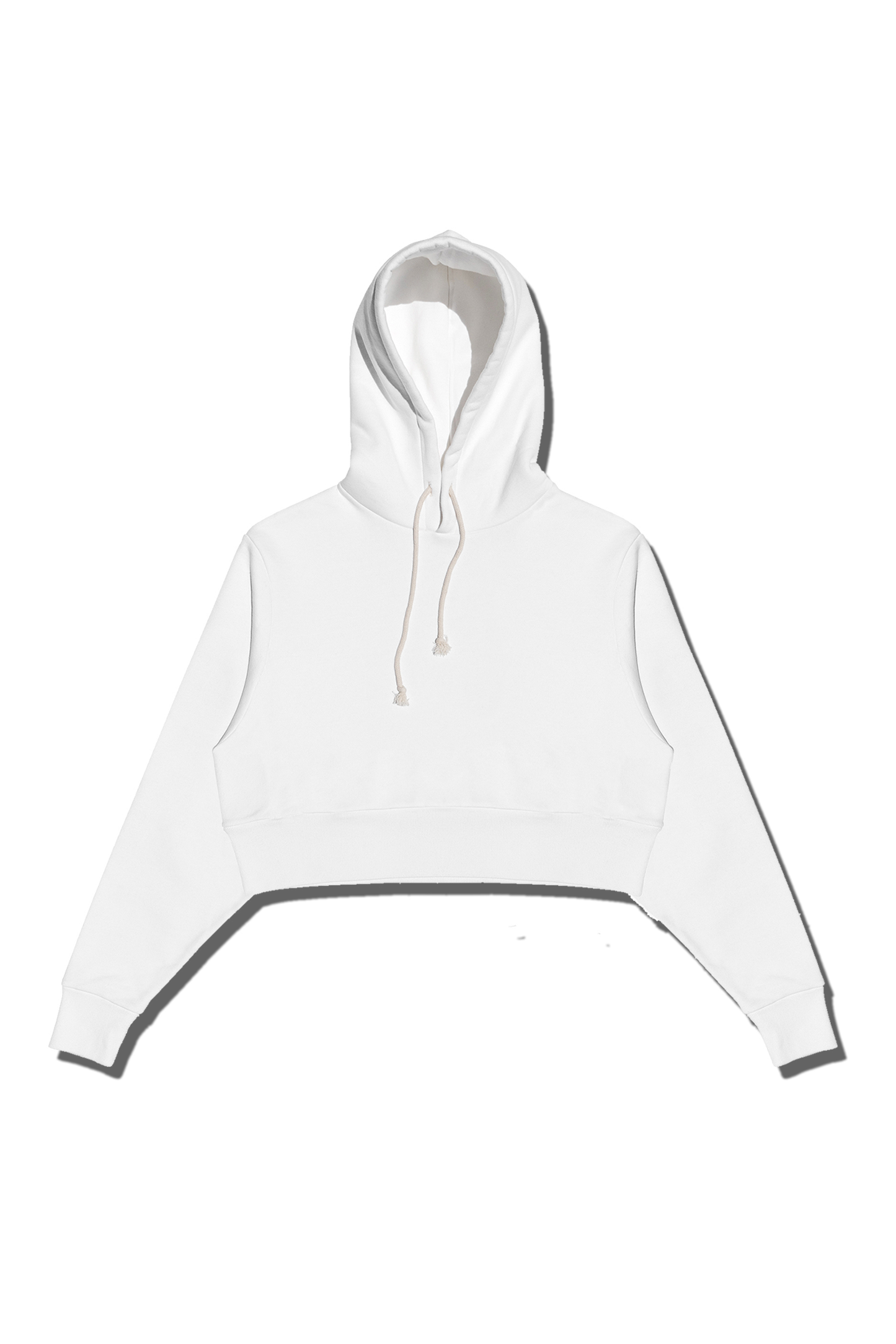 Ready To Dye Cropped Hoodie