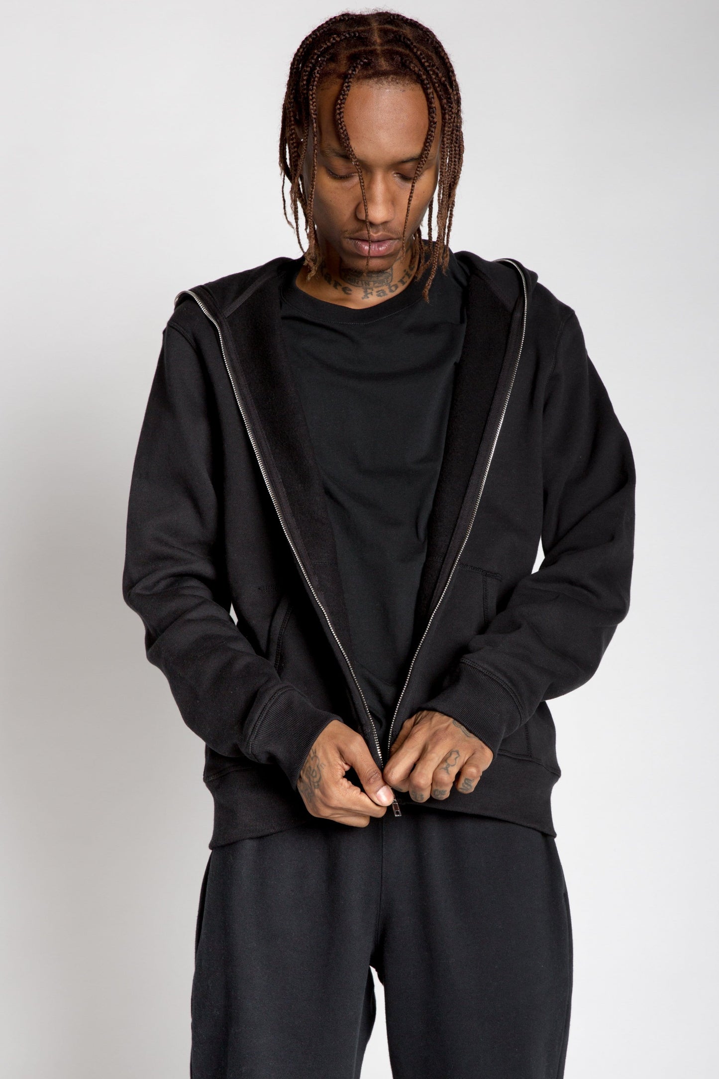 Full Zip Body Bag Hoodie