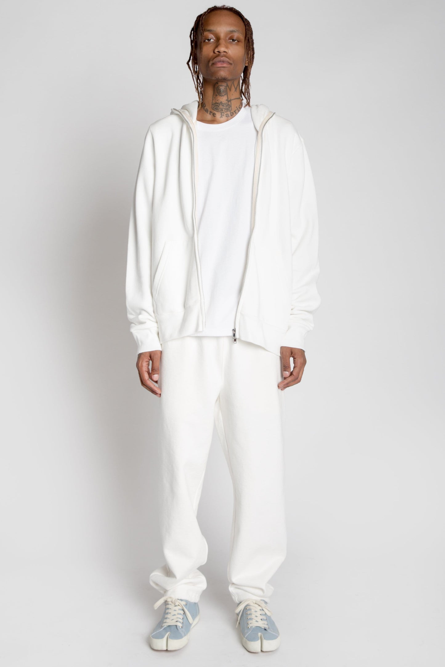 Ready To Dye Full Zip Body Bag Hoodie