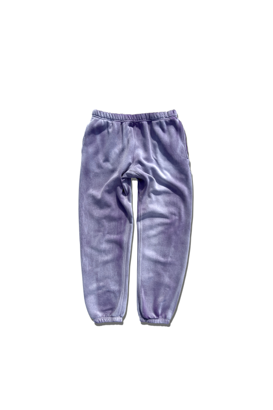 Exclusive Varsity Sweatpants - Sheen Frosted Grape