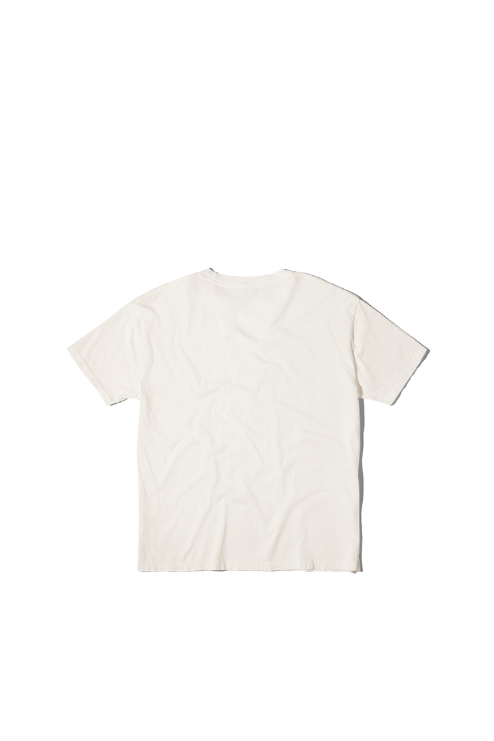 Band T-Shirt - Washed White (Laundered/Preshrunk)