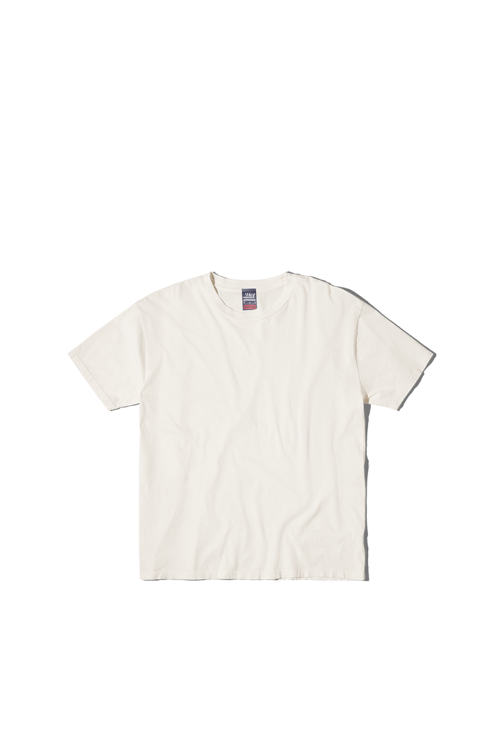 Band T-Shirt - Washed White (Laundered/Preshrunk)