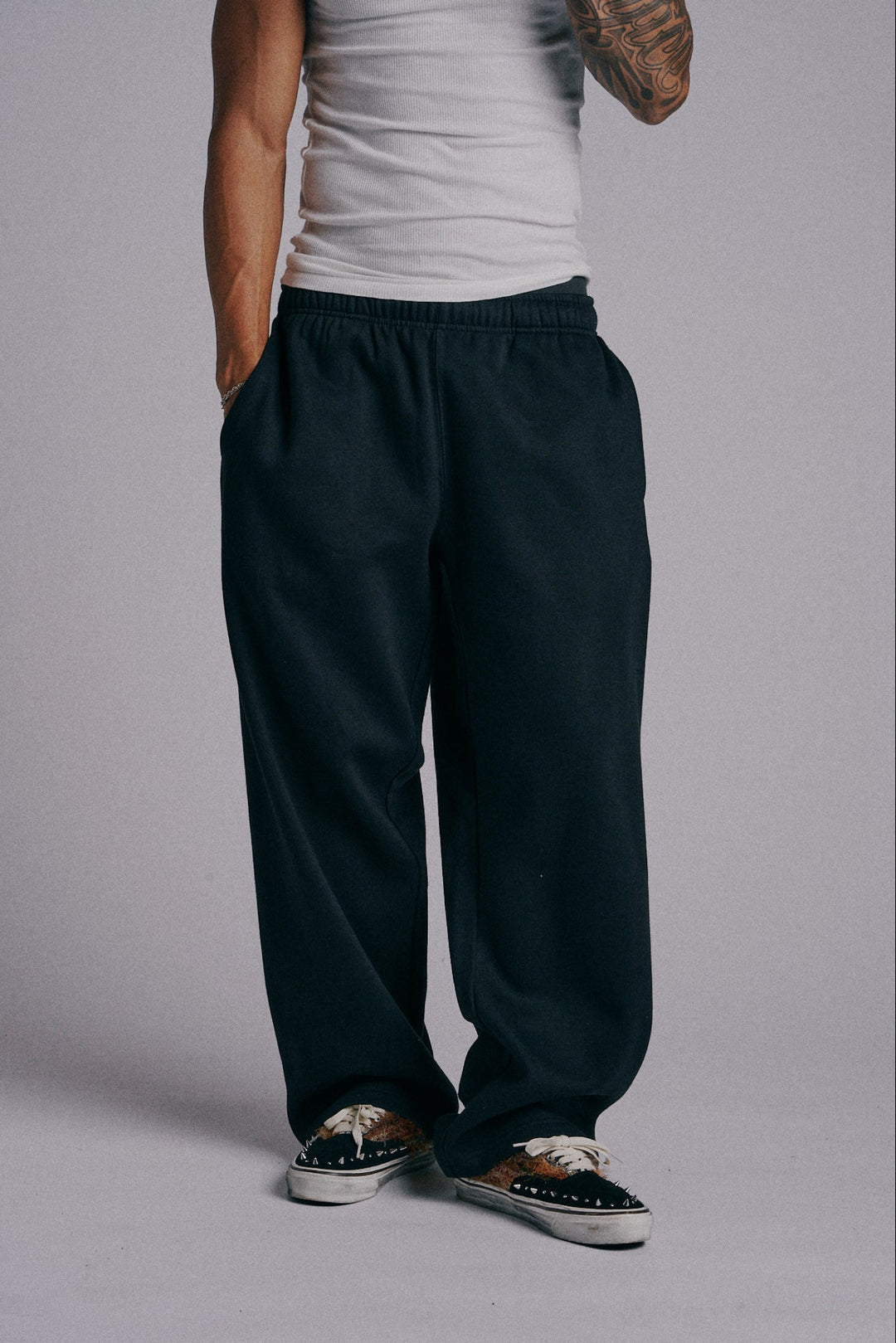 Heavy Relaxed Sweatpants Wide Leg (New Recess Club)