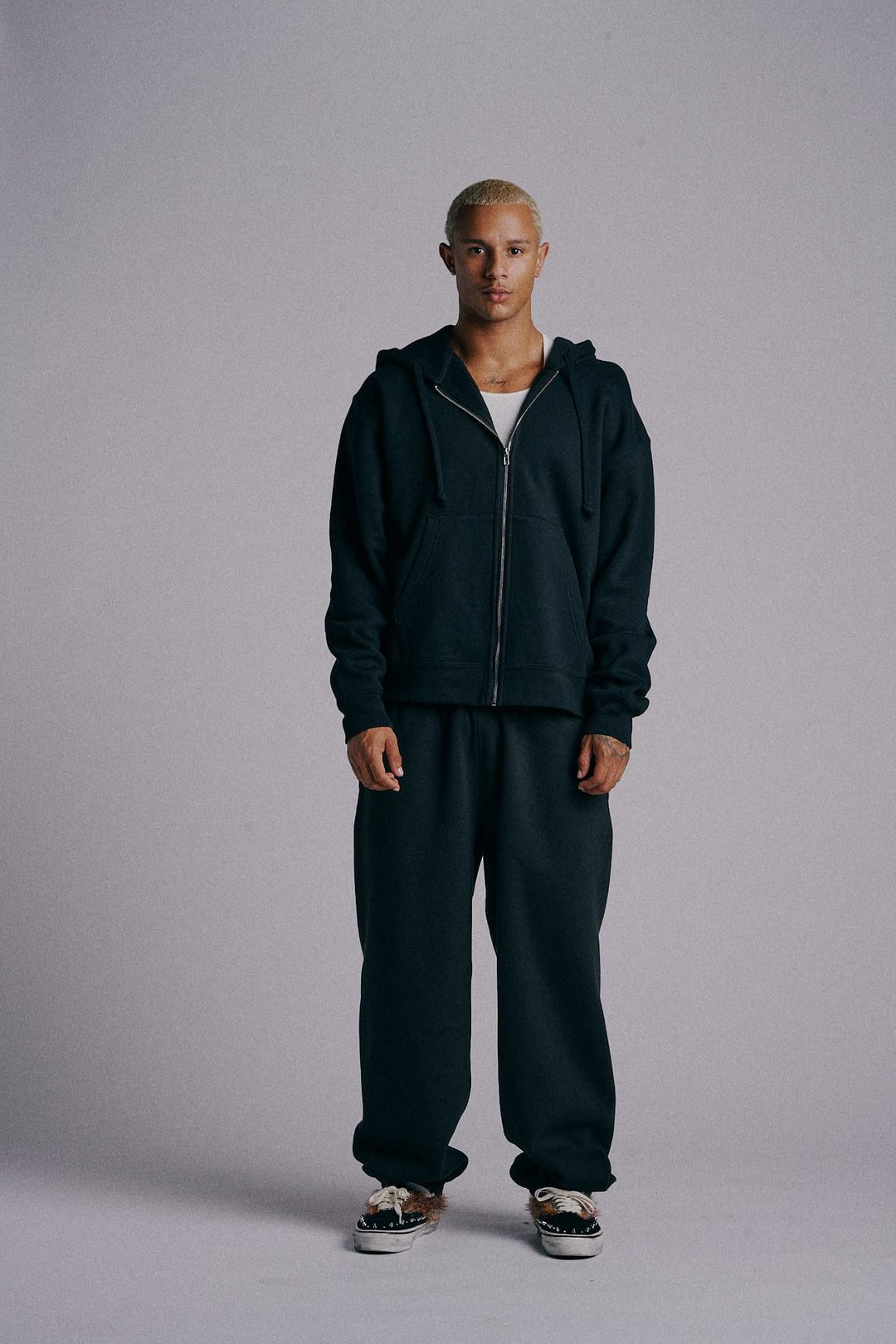 Everyday Relaxed Zip Up Hoodie (New Lunch Club)