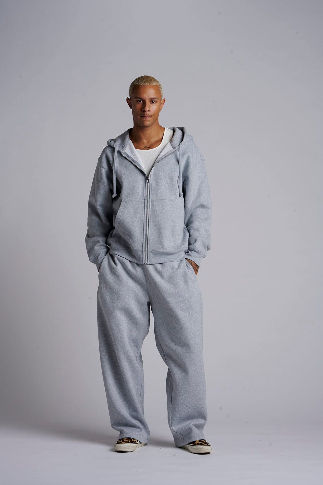 Everyday Relaxed Zip Up Hoodie (New Lunch Club)