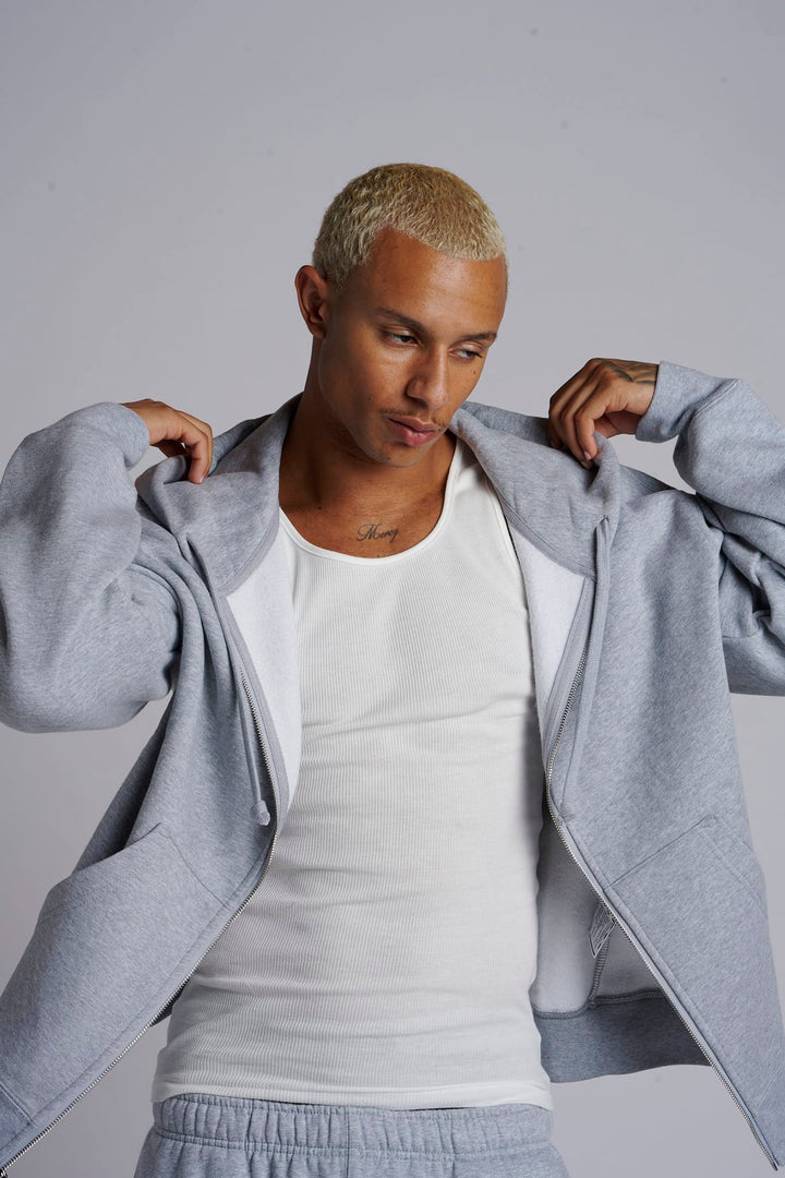 Everyday Relaxed Zip Up Hoodie (New Lunch Club)