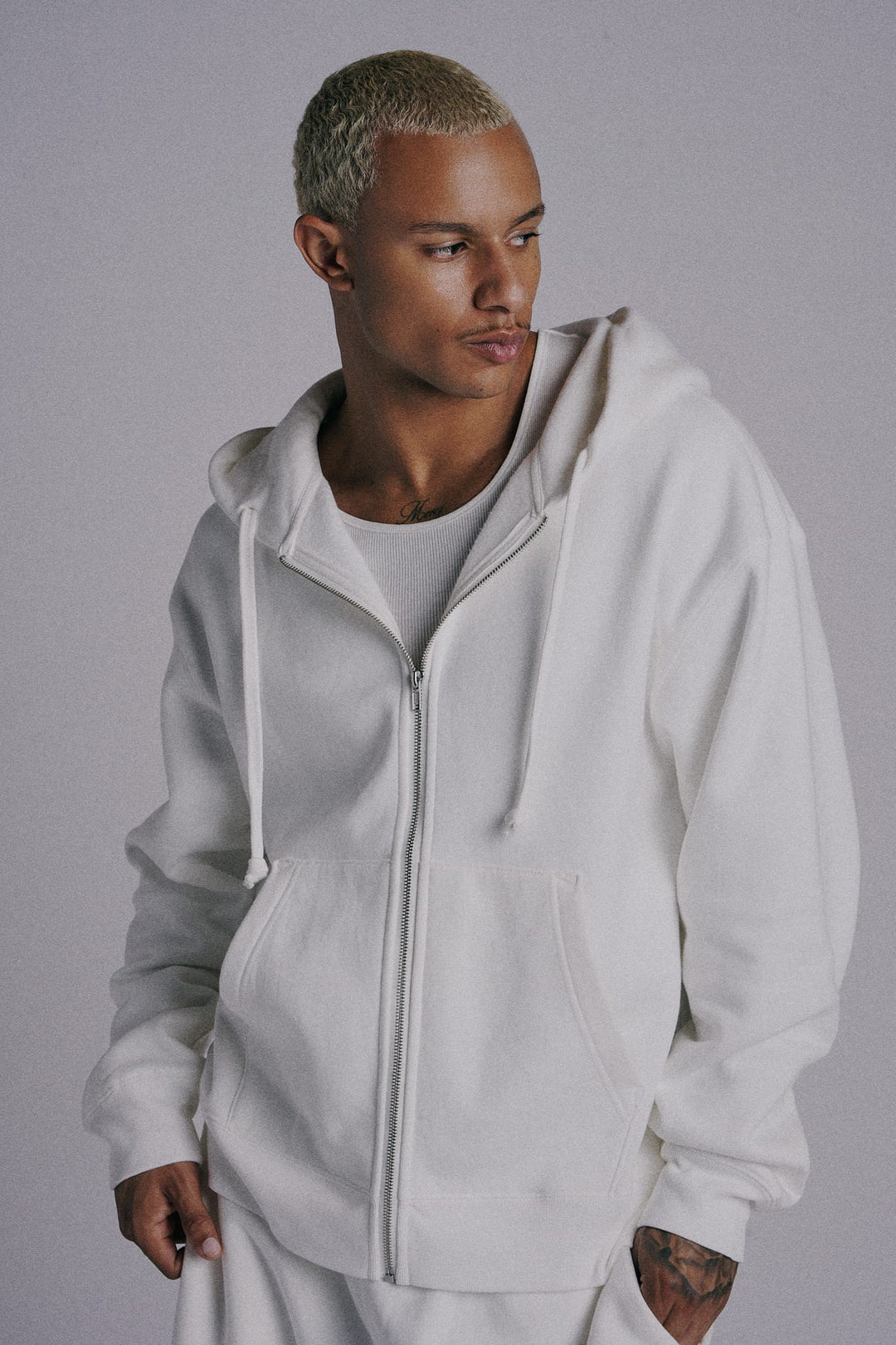 Everyday Relaxed Zip Up Hoodie (New Lunch Club)