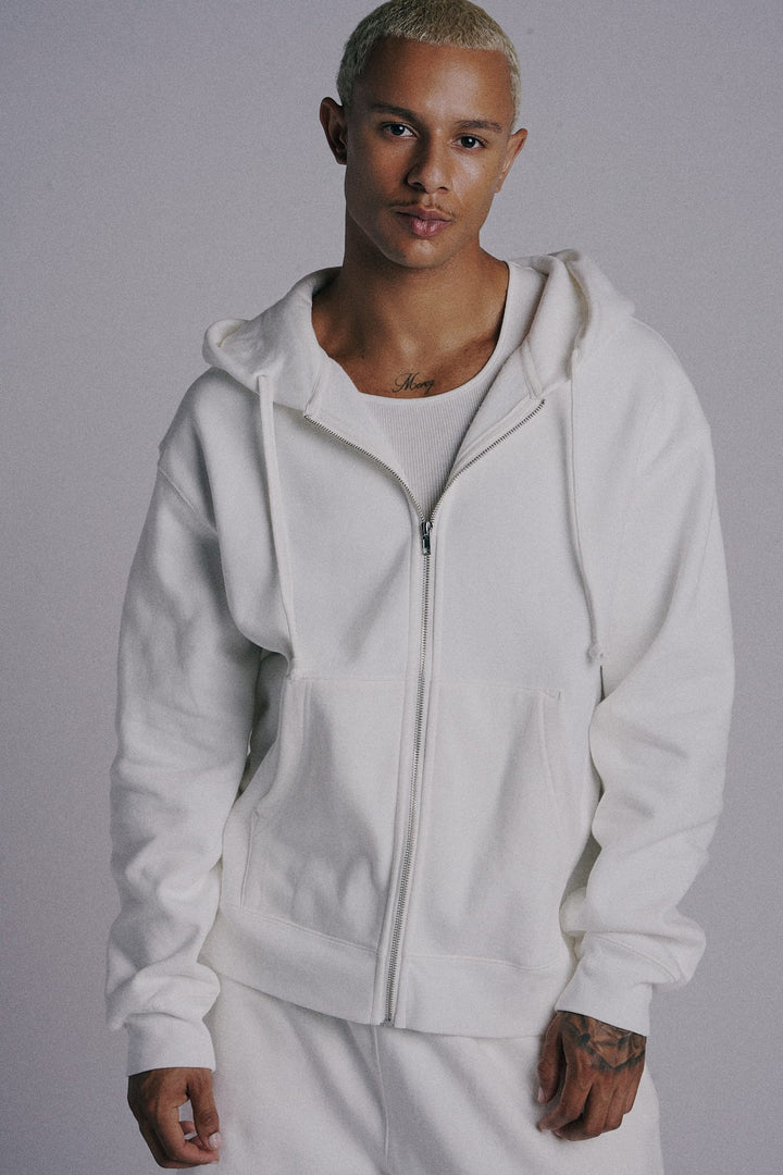 Everyday Relaxed Zip Up Hoodie (New Lunch Club)