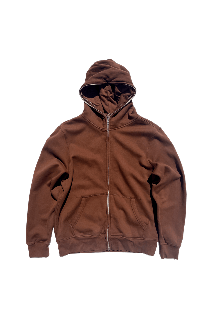 Full Zip Body Bag Hoodie - Solid Colors