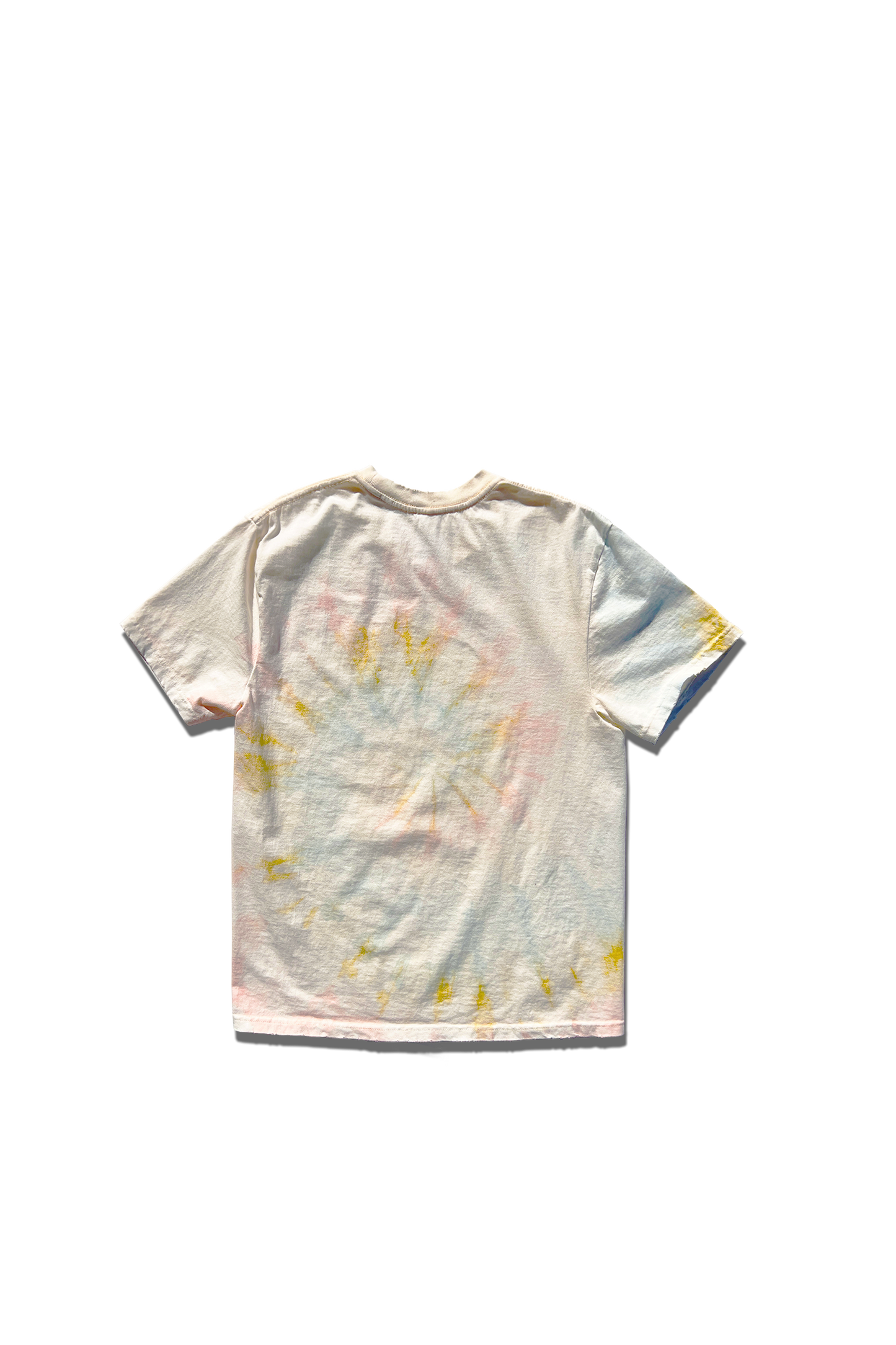 Exclusive Homeroom T-shirt - Distressed Sherbet Spiral Tie-Dye