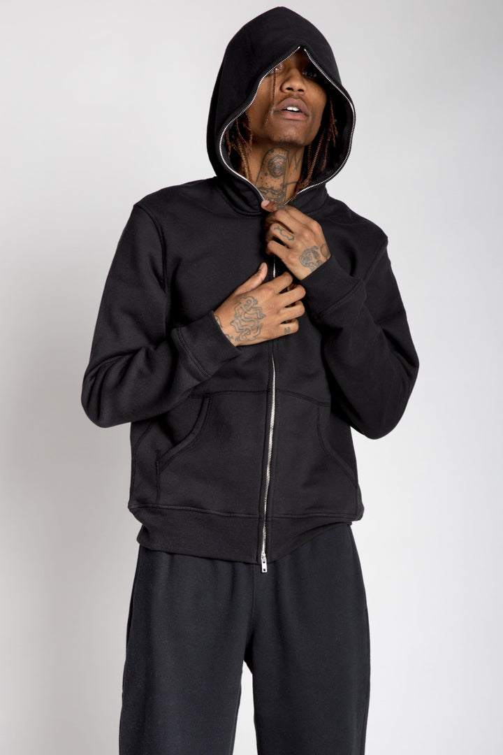 Full Zip Body Bag Hoodie