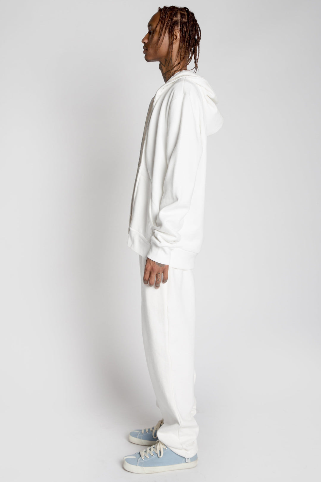 Ready To Dye Full Zip Body Bag Hoodie