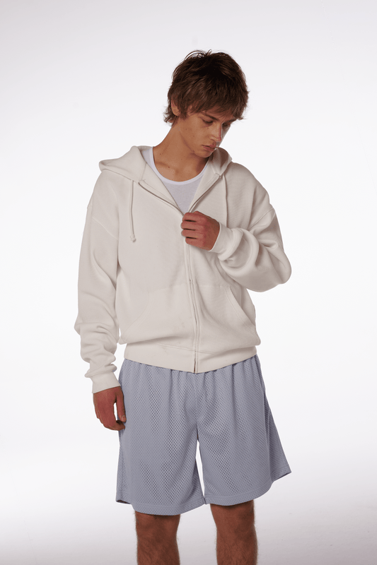 Ready To Dye Snow Day Thermal Zip Hoodie