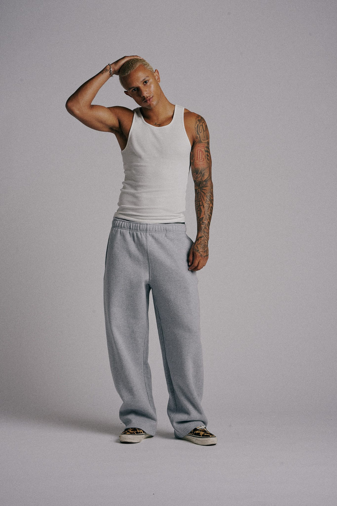 Heavy Relaxed Sweatpants Wide Leg (New Recess Club)