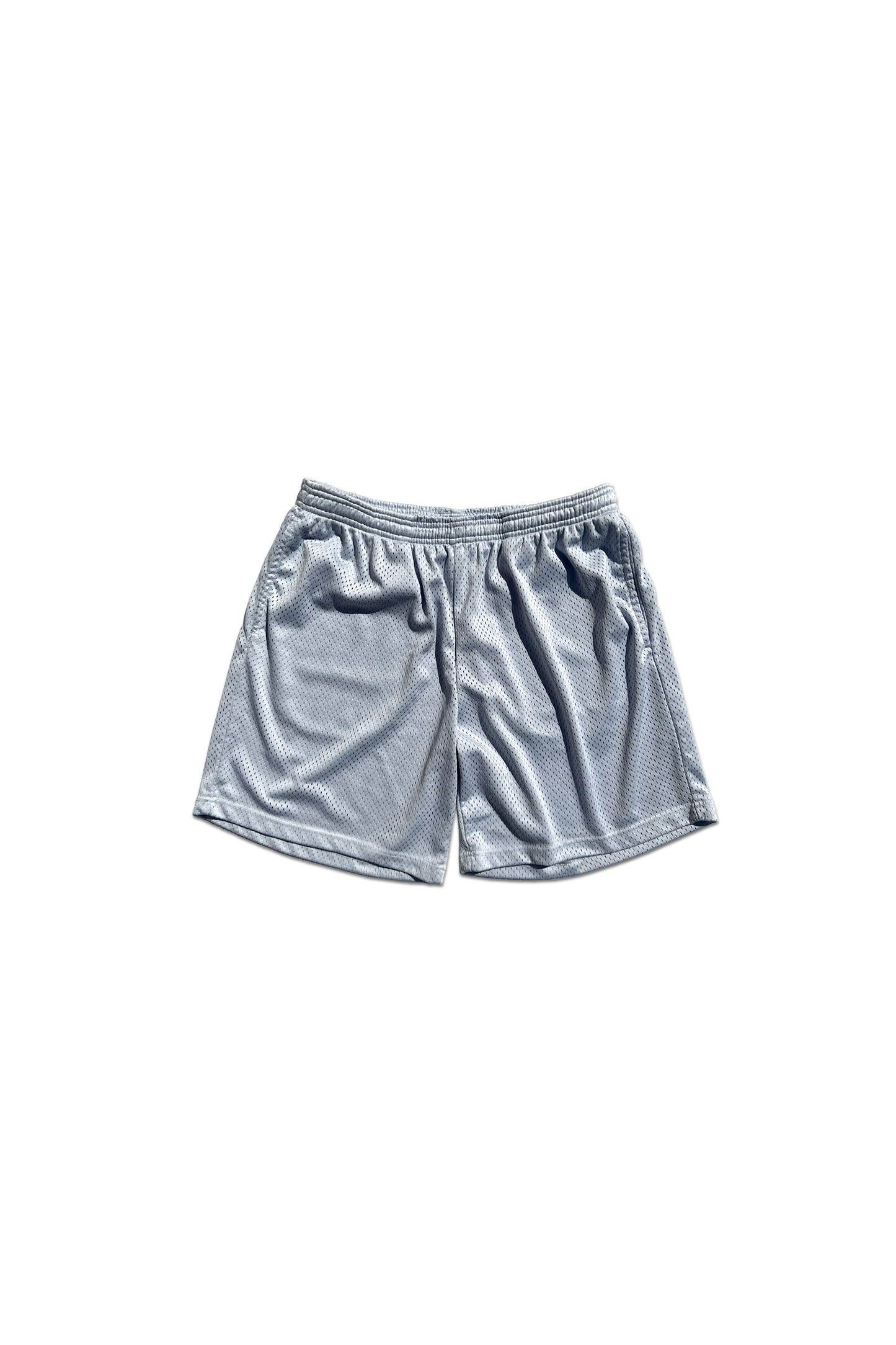 Grey mesh deals shorts